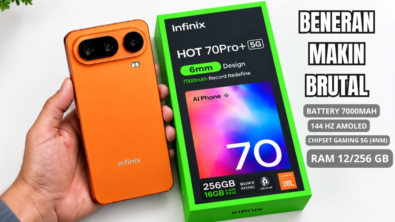 INFINIX MULAI BRUTAL‼️INFINIX HOT 70 PRO+ 5G BUKAN UPGRADE BIASA