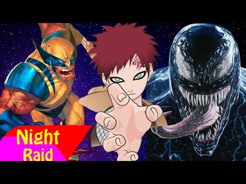 Rap do Gaara,Venom e Wolverine - ANIMAL | NERD HITS ( REEDITADO )