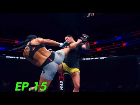 UFC 4 CAREER MODE Ep.15 THE QUICKEST KNOCKOUT EVER HOLY SHIT!