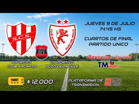 Sportivo Club Sacanta vs C. Sportivo Pozo Del Molle