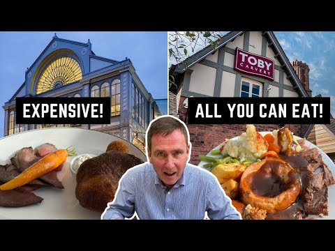 Reviewing an ALL YOU CAN EAT VS EXPENSIVE SUNDAY ROAST!