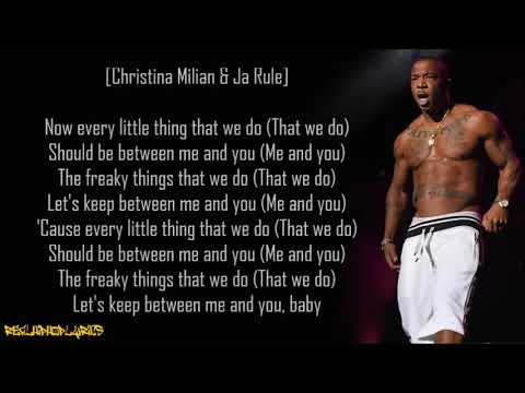 Ja Rule - Between Me and You ft. Christina Milian (Lyrics)