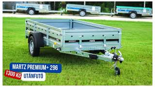 MARTZ PREMIUM 296 (1300 kg) fékes UTÁNFUTÓ 1.019.000 Ft helyett br. 968.000 Ft