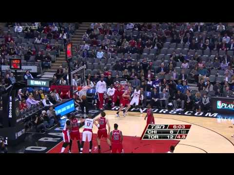 Raptors Highlights: 1st Quarter Three-Pointers - March 25, 2015