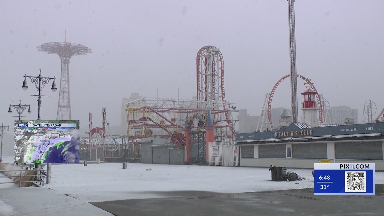 NYC workers prepare for snow cleaning and homeless outreach in Brooklyn