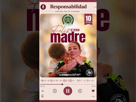 Mes de las Madres - Policía Nacional - Angostura, Antioquia.