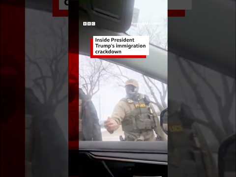 Inside President Trump’s crackdown on US immigration. #BBCNews