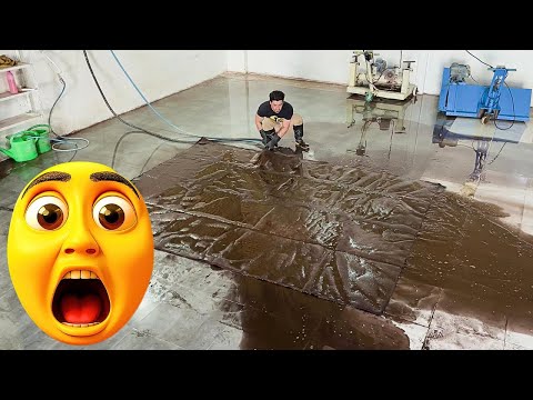 Frozen Solid Rug ! Can It Be Restored ? Satisfying ASMR Carpet Cleaning