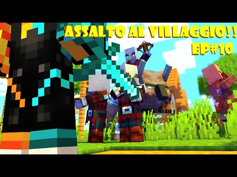Minecraft Vanilla: EPIC VILLAGE ASSAULT! #10 #gaming