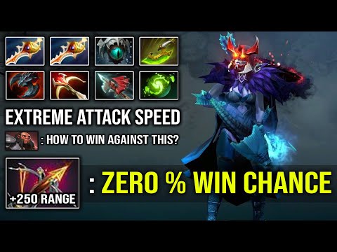 There's Zero Chance of Winning When Drow Get Her Ballista | Brutal Knockback Extreme Speed Dota 2