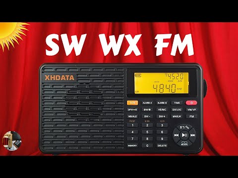 Xhdata D-109WB AM FM LW WX BT MP3 Shortwave Radio Daytime Chicago Area