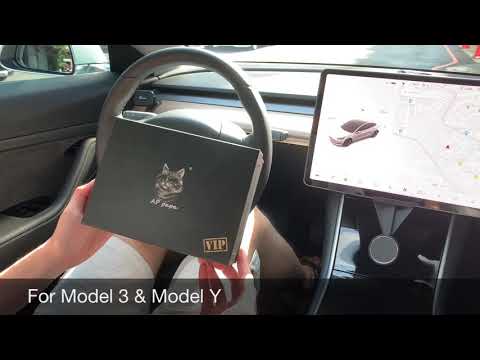 Tesla Autopilot Nag Reduction Device and Cellphone Holder for Model S, 3, X, Y.