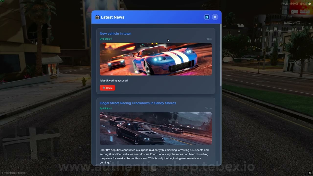 News System [ Write news in-game easily ] thumbnail 2