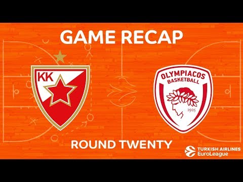 Highlights: Crvena Zvezda mts Belgrade - Olympiacos Piraeus