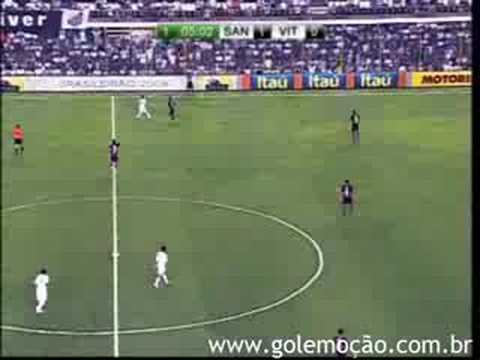 GOL Emoção: Santos 2 x 0 Vitoria - Radio Bandeirantes - Brasileiro 2008 24ª rodada