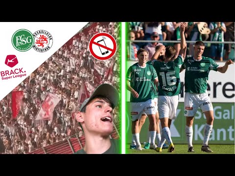 FC St.Gallen vs. FC Winterthur | Winti wird gekocht🥘🤯 & iPhone Speicher voll😠📵| Stadionvlog #24