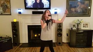 W.E.T. "Brothers In Arms" - Live Vocal Cover by 10 yr old Kylie G.