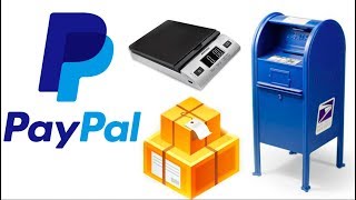 CHEAPEST & EASIEST Way to Ship Using Paypal| Creating Shipping Labels