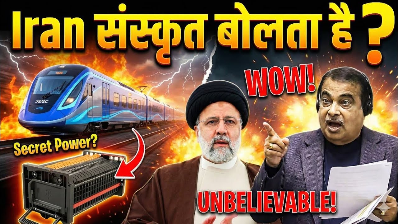 IIT Delhi battery Technology will STOP Russian oil 🔥 Iran is Sanskrit Country