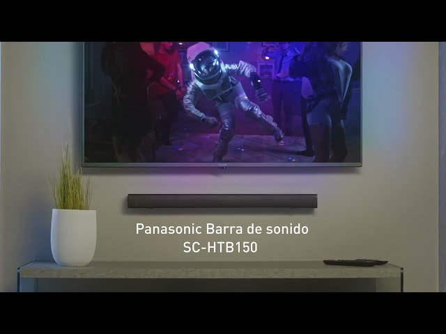 Barra de Sonido Panasonic SC-HTB150 2.1 100W Bluetooth HDMI ARC Subwoofer Dolby Digital video