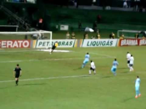 Coritiba 4x1 Paysandu - 1º Gol / Anderson Aquino - Copa do Brasil 2012