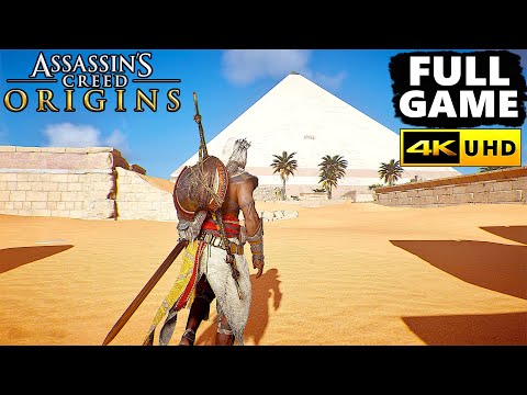 Assassin's Creed Origins Gameplay Walkthrough FULL GAME - PC 4K 60FPS No Commentary