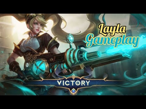 SAVAGE! Layla Insane Unstoppable Shot Critical Damage MLBB Gameplay