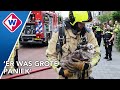 Dieren gered bij brand in Den Haag
