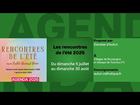 Agenda du 29 juin 2026