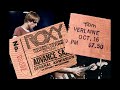 Tom Verlaine, Yonki Time, Live at The Roxy, Los Angeles, October 1981