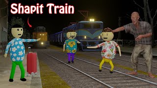 Gulli Bulli In Shapit Train Part 1 | Railway Station | Gulli Bulli | Make Joke Of Horror