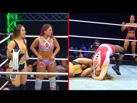 Alex Gracia & Rok-C (Roxanne Perez) vs Myka & Promise Braxton (Reality of Wrestling)