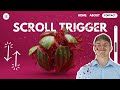 PLAY VIDEO ON SCROLL GSAP Scrolltrigger Elementor No Plugin