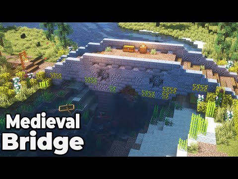 fWhip - How to build an AWESOME Bridge in Minecraft 1.15 Survival World [SIMPLE Tutorial]