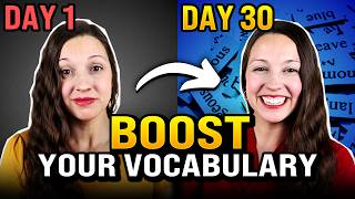 Boost your Vocabulary in 30 days