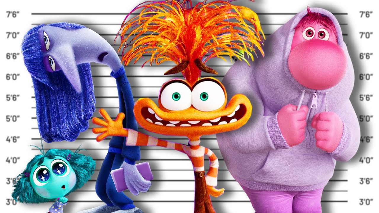 If Inside Out 2 Characters Were Charged For Their Crimes (Pixar Villains)