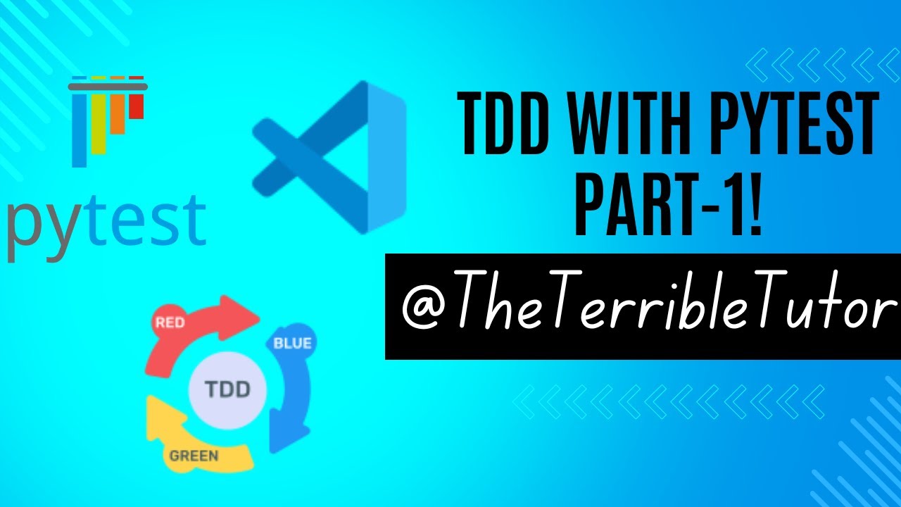 How to TDD (Test Driven Development) using pytest (PART - 1)