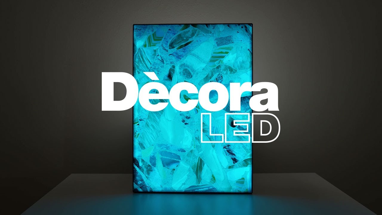 Dècora LED – Tecnografica’s finishes