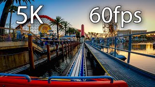 Incredicoaster front seat on-ride 5K POV @60fps Di