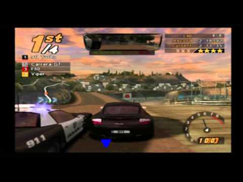 NFS Hot Pursuit 2 (PS2) - 8 Laps Hot Pursuit - Porsche 911 Turbo