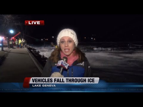 Lake Geneva Cars Through Ice 10p