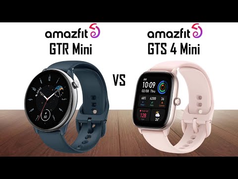 Amazfit GTR Mini VS Amazfit GTS 4 Mini
