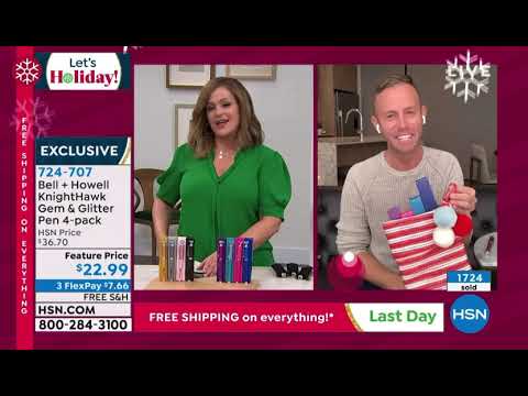 Chad Allen® (TVchad®) and Lesley Ann Machado present Knighthawk Pens on HSN