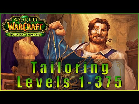 TBC Tailoring Guide 1-375 - Fast and Cheap, Step by step guide to 375 tailoring in Classic TBC WoW