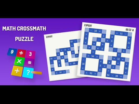 Math Crossmath Puzzle Video