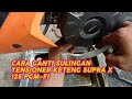 CARA GANTI TENSIONER KETENG SUPRA X 125 PGM FI