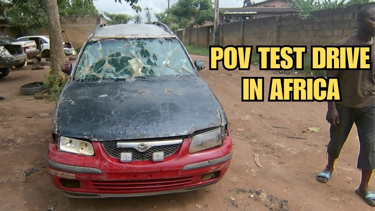 27 Year Old Mazda 626 vs African Roads – POV Drive Will ...