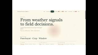 SIH26074 | Weather intelligence platform 