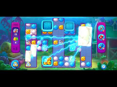 Fishdom Super Hard level 7442 no boosters フィッシュダム