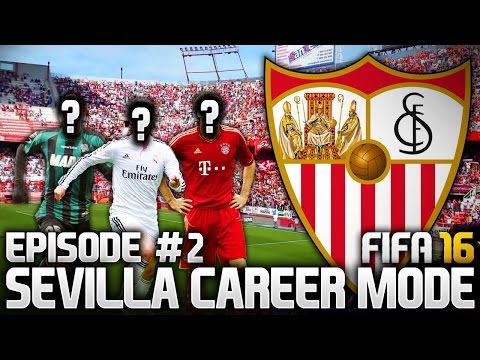 EXPENSIVE SIGNINGS! SEVILLA CAREER MODE - EPISODE #2 (FIFA 16)
